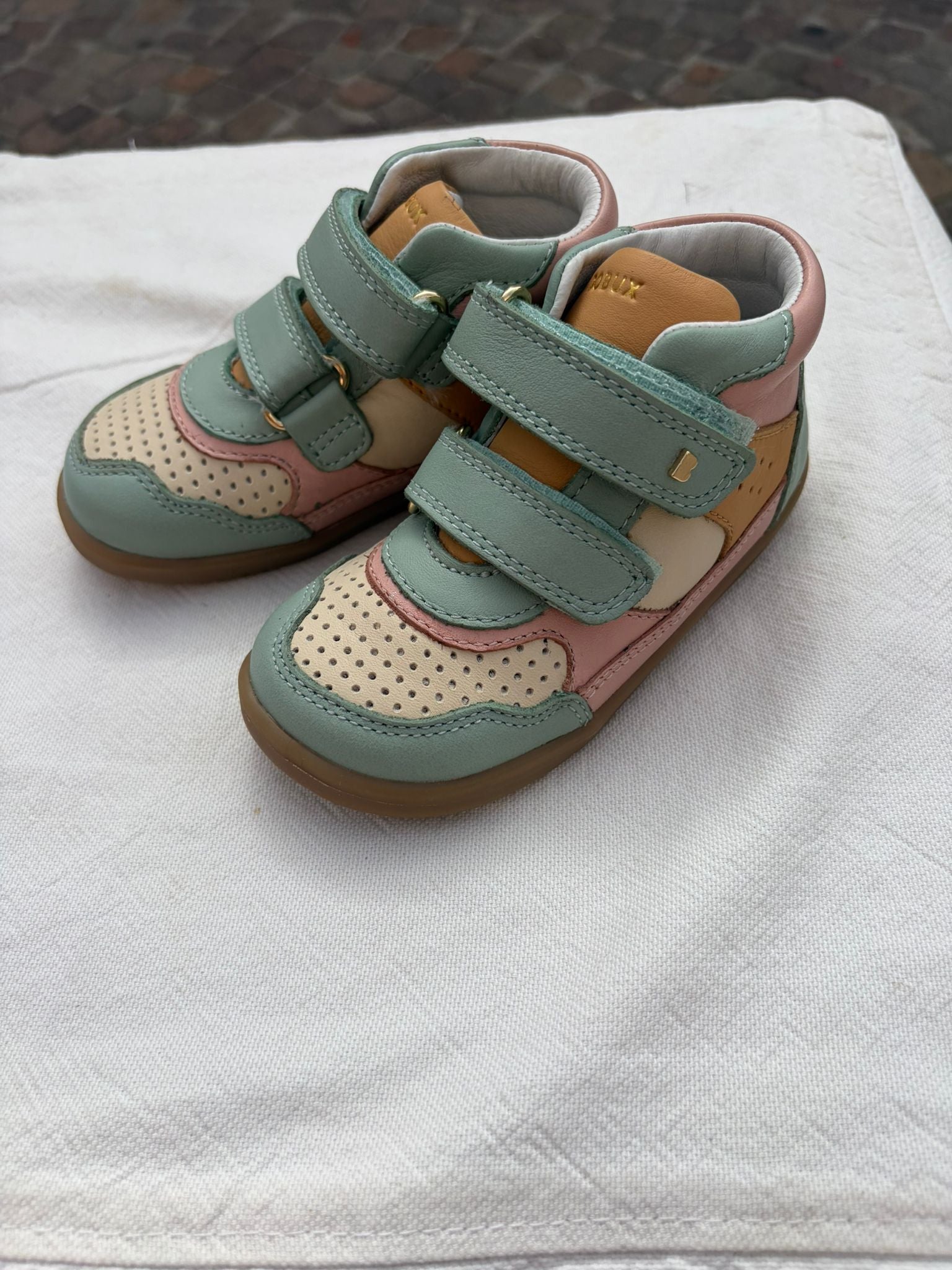 BOBUX I WALK HARLEY II BQ SEAFOAM-CAMEO ROSE