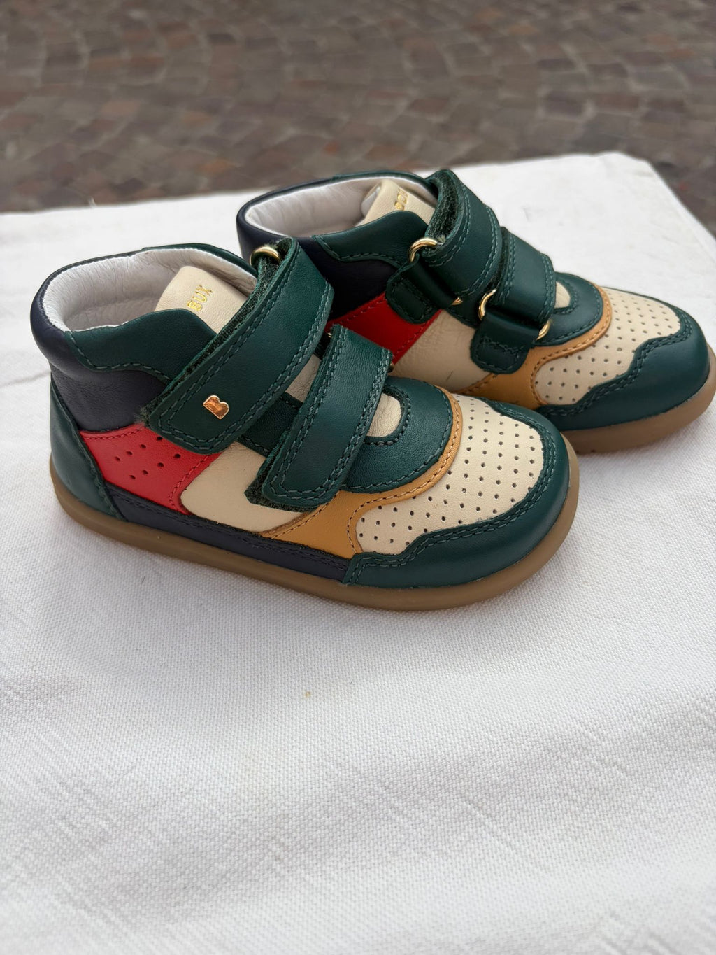 BOBUX I WALK HARLEY II-BQ WHTSWAN-RAINFOREST