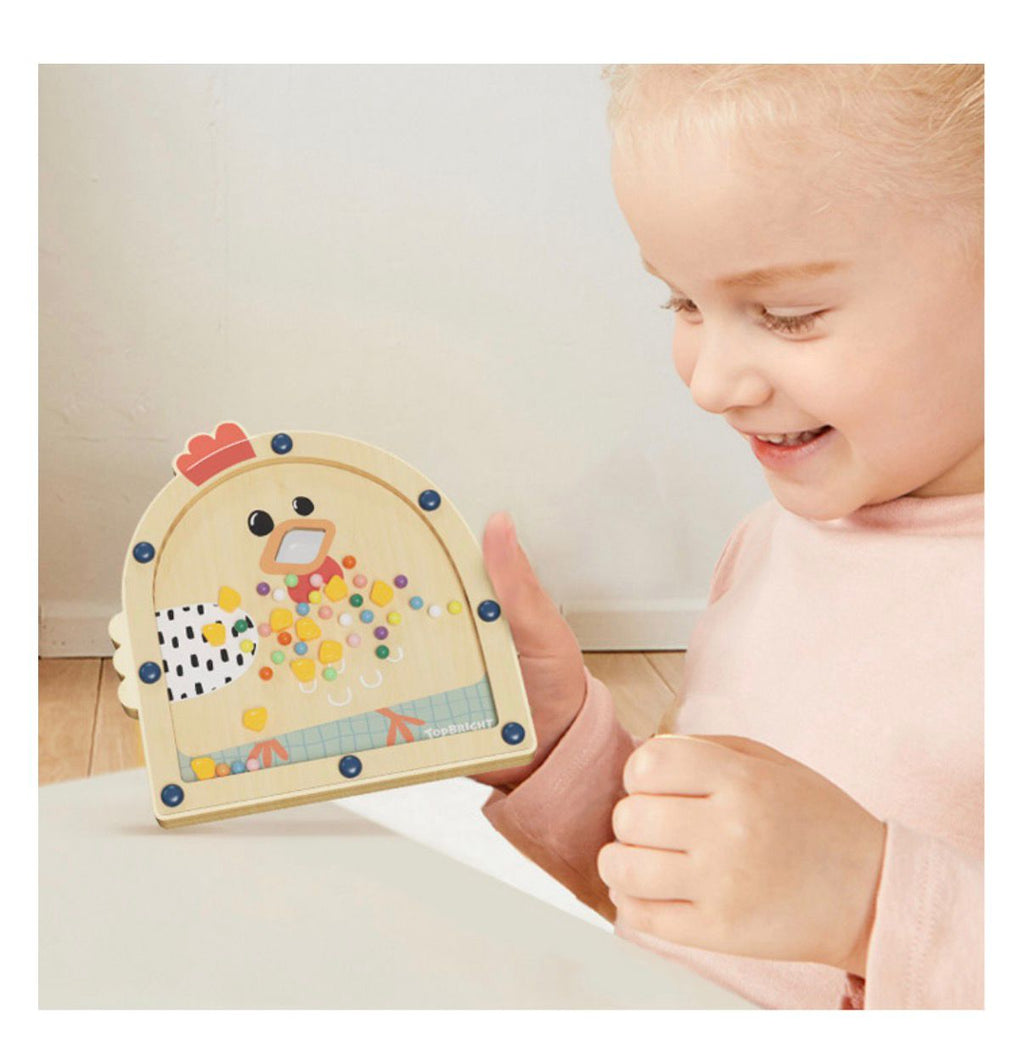 gioco educativo nutri la gallina 36+ topbright