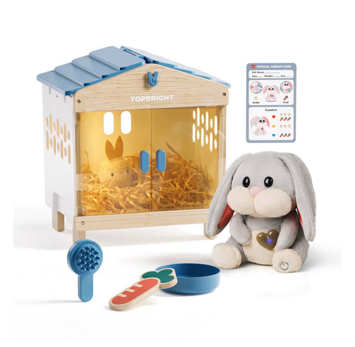 gioco educativo mamma coniglio +36 topbright