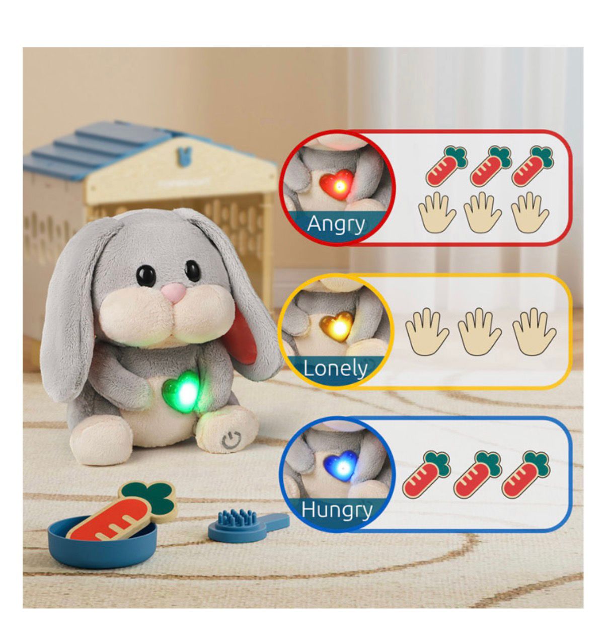 gioco educativo mamma coniglio +36 topbright