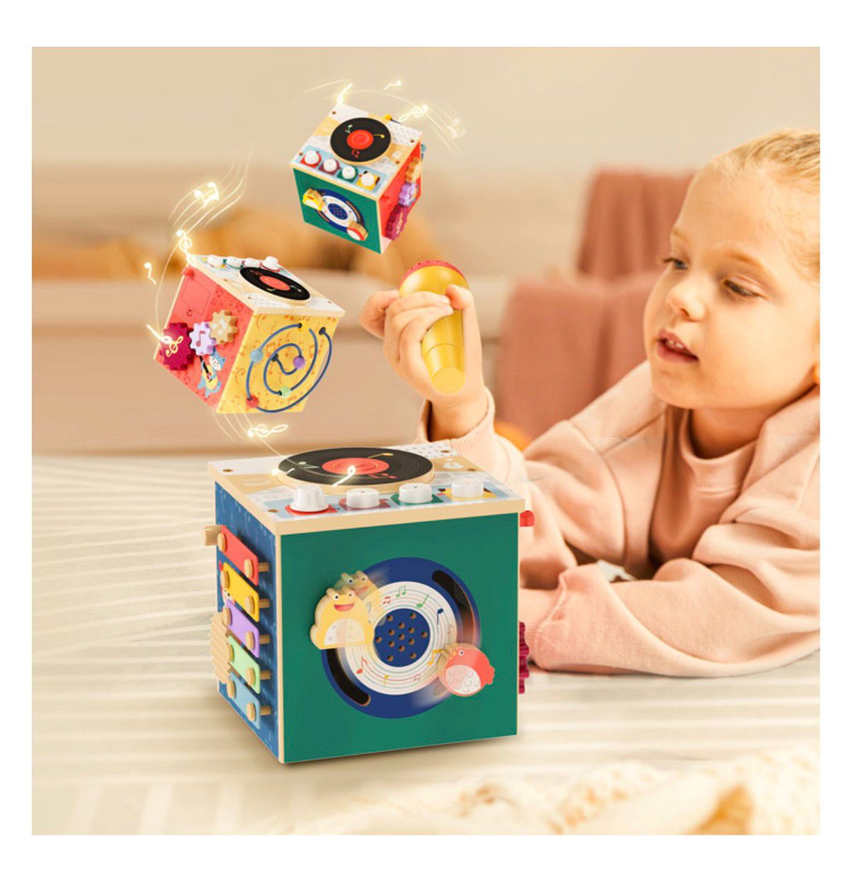 cubo educativo musicale 18+topbright
