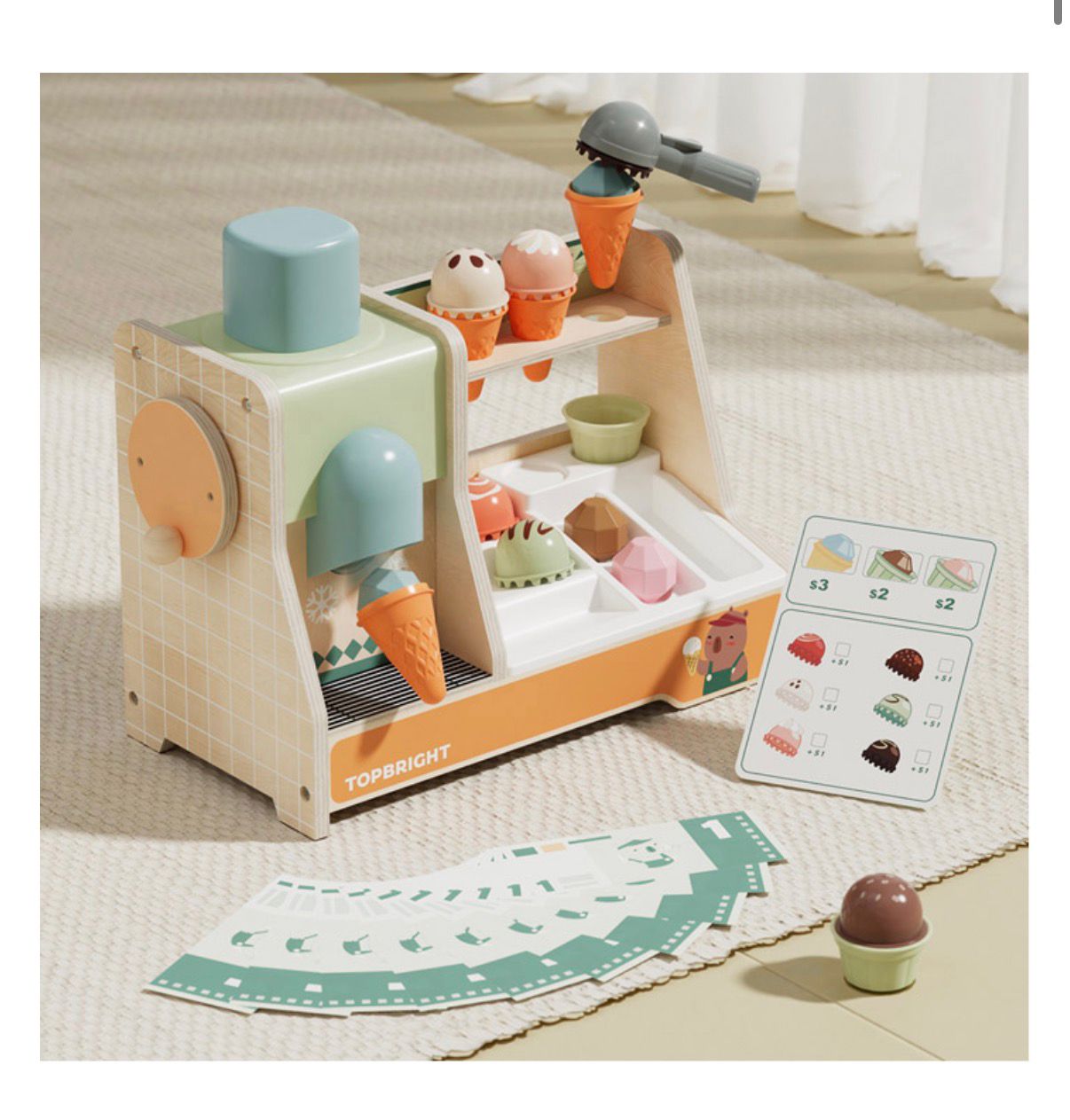 gioco educativo la gelateria topbright