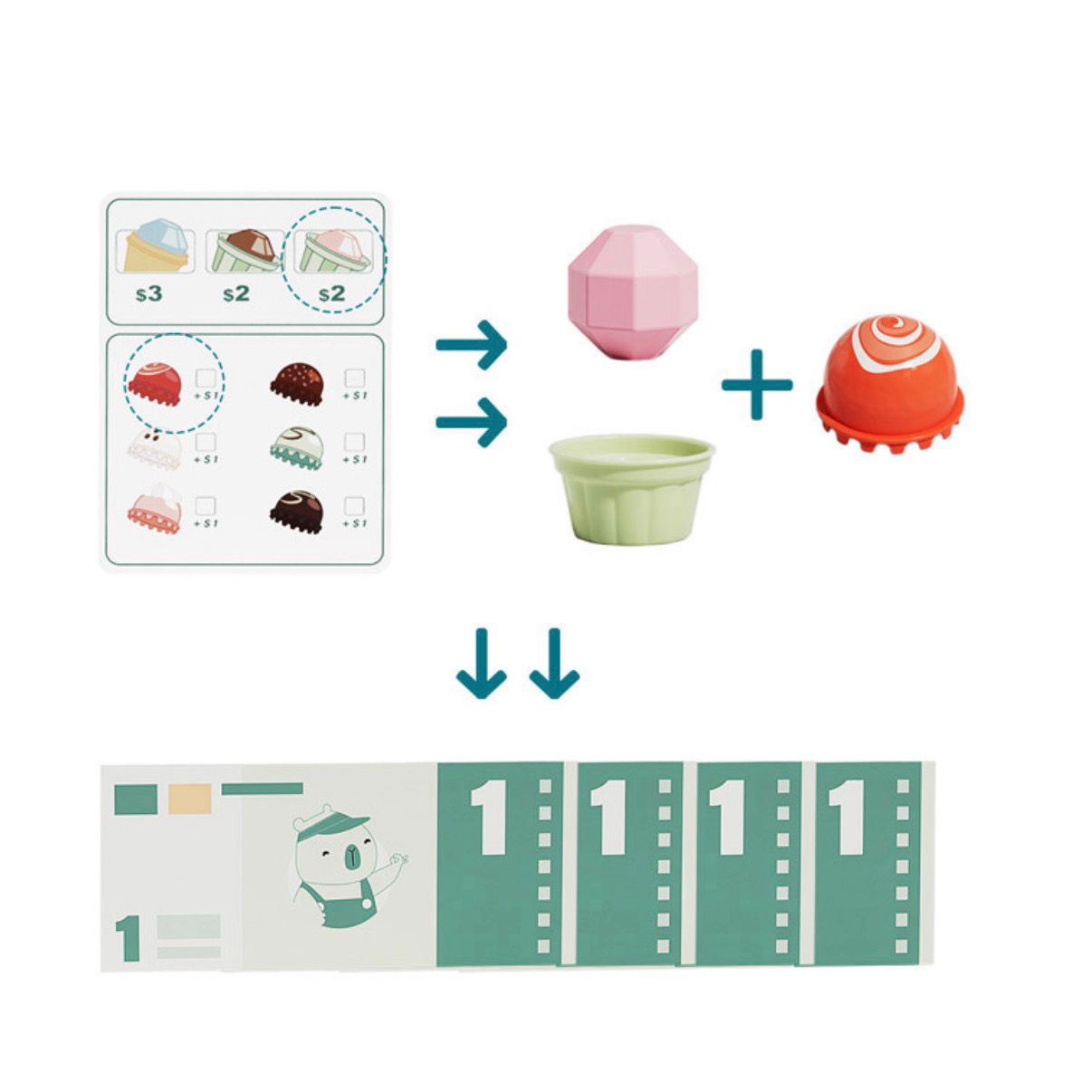 gioco educativo la gelateria topbright