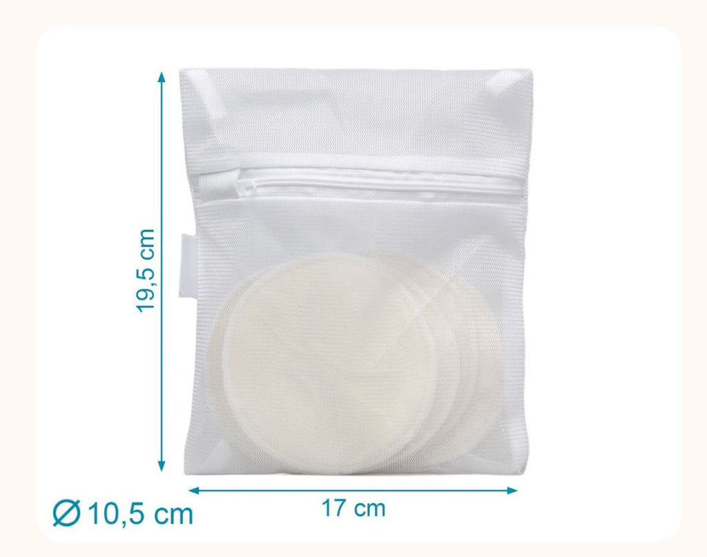 coppette assorbilatte riutilizzabili con da 6 pz