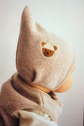 cappellino ricamato wooly organics pile di cotone gots