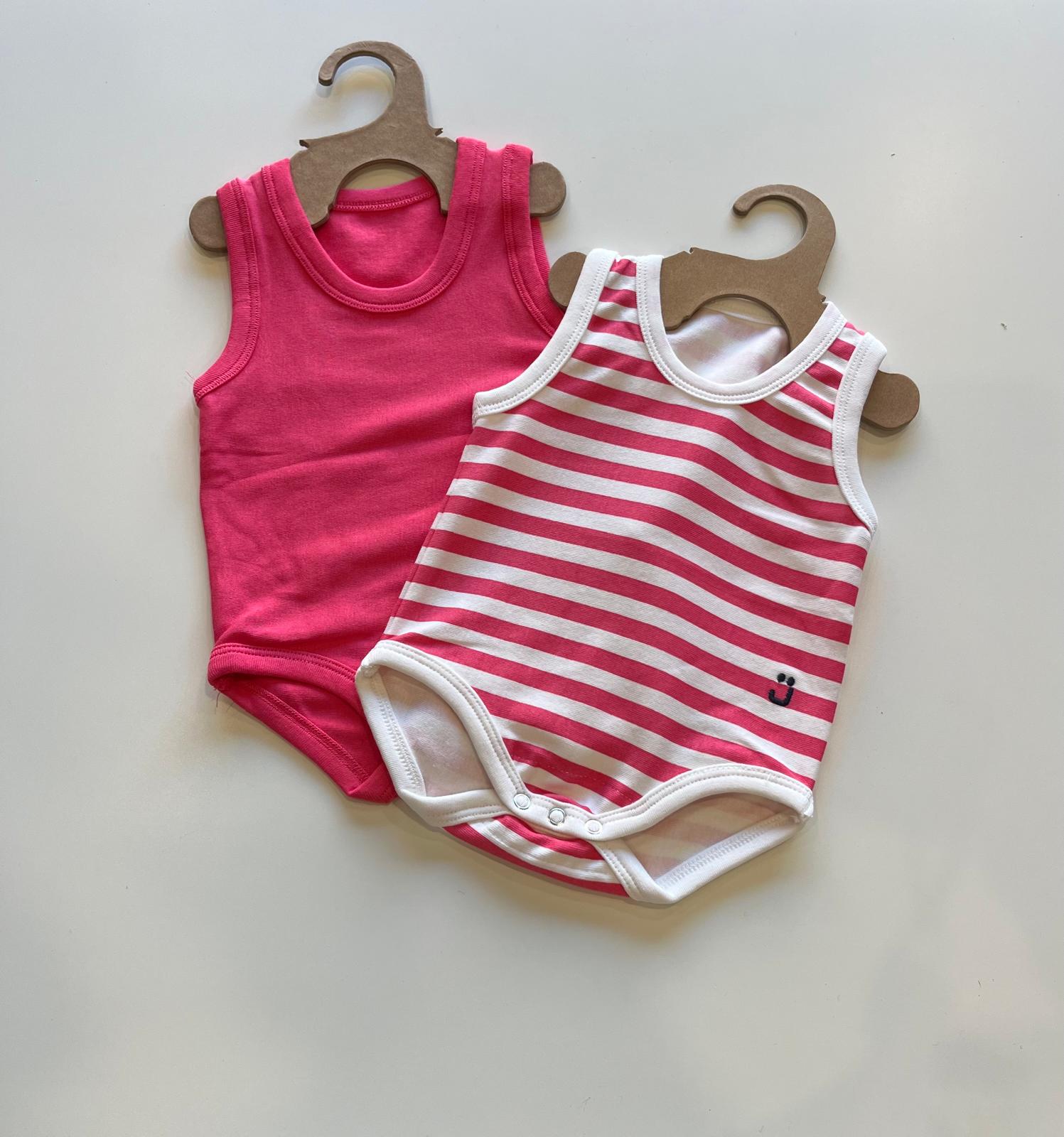 body smanicato 0/36 mesi cotone