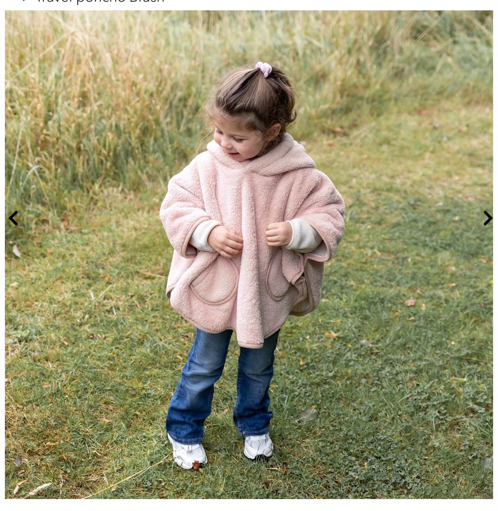 poncho in teddy 9/36 mesi bemini