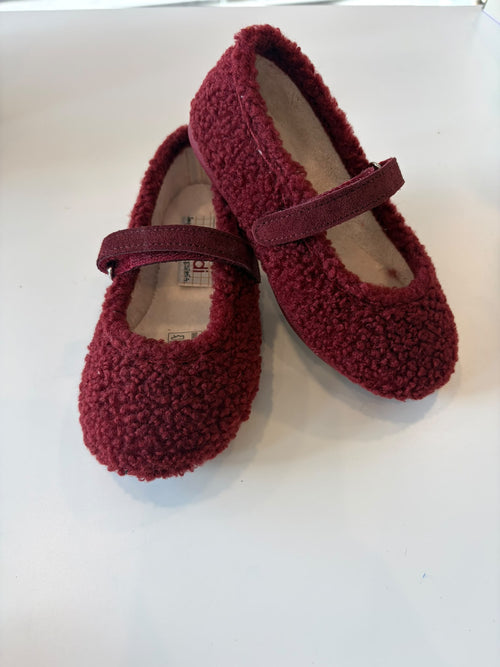 ballerina in teddy bordeau vulladi con laccetto regolabile